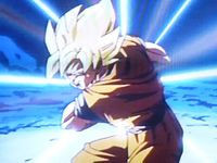une photo d'Ã©cran de Dragon Ball Z -  Chikyuu-Hen sur Bandai Playdia